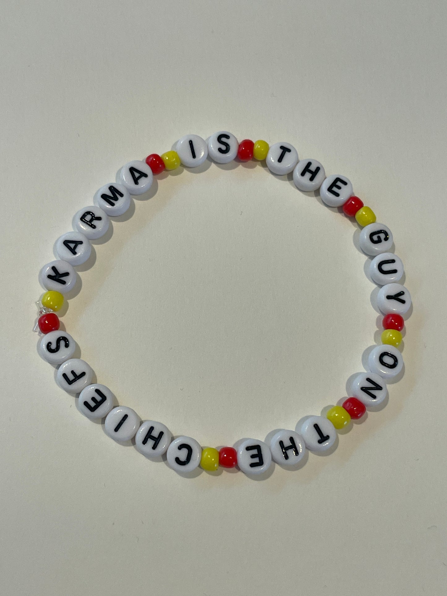 Eras Friendship Bracelet - Karma Is The Guy On The Chiefs